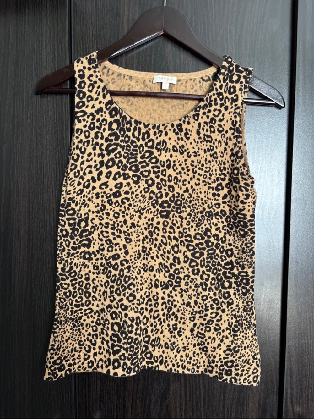 Laura Leopard Print Tank Top